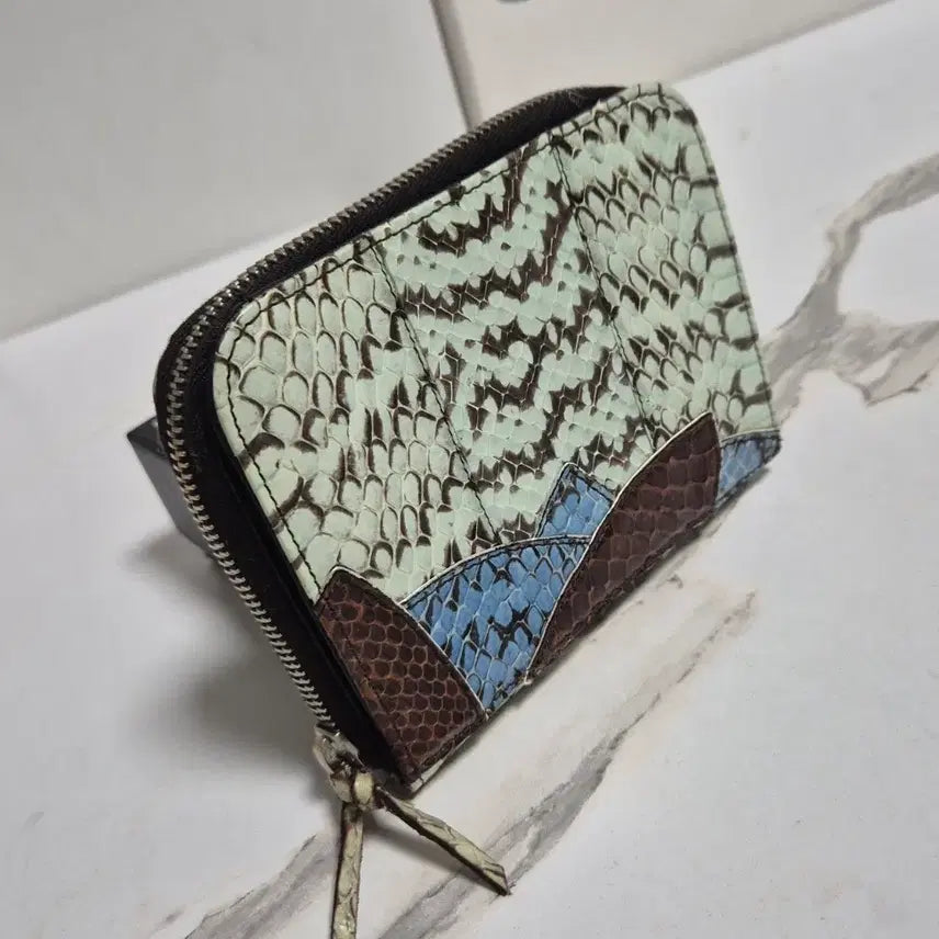 [BUNJANG] Miu Miu Snake Skin Wallet / (정품) 미우미우 뱀피 반지갑