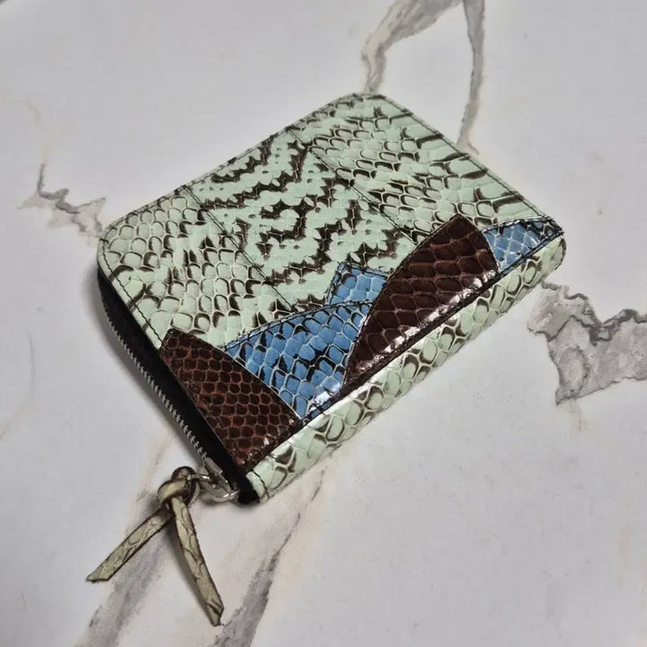 [BUNJANG] Miu Miu Snake Skin Wallet / (정품) 미우미우 뱀피 반지갑