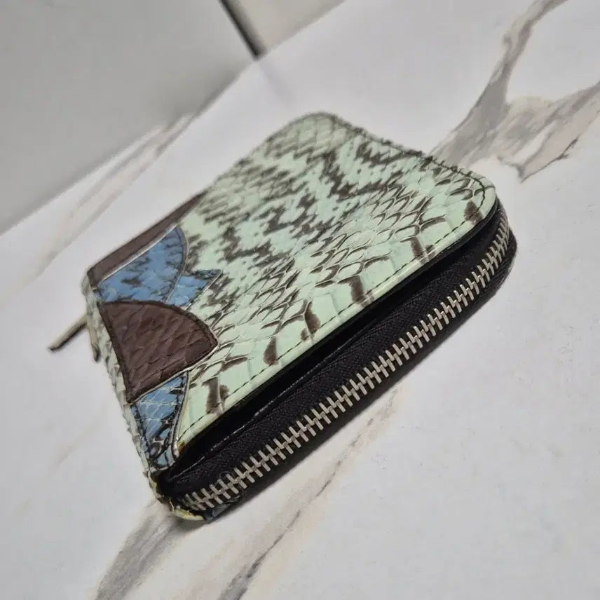 [BUNJANG] Miu Miu Snake Skin Wallet / (정품) 미우미우 뱀피 반지갑