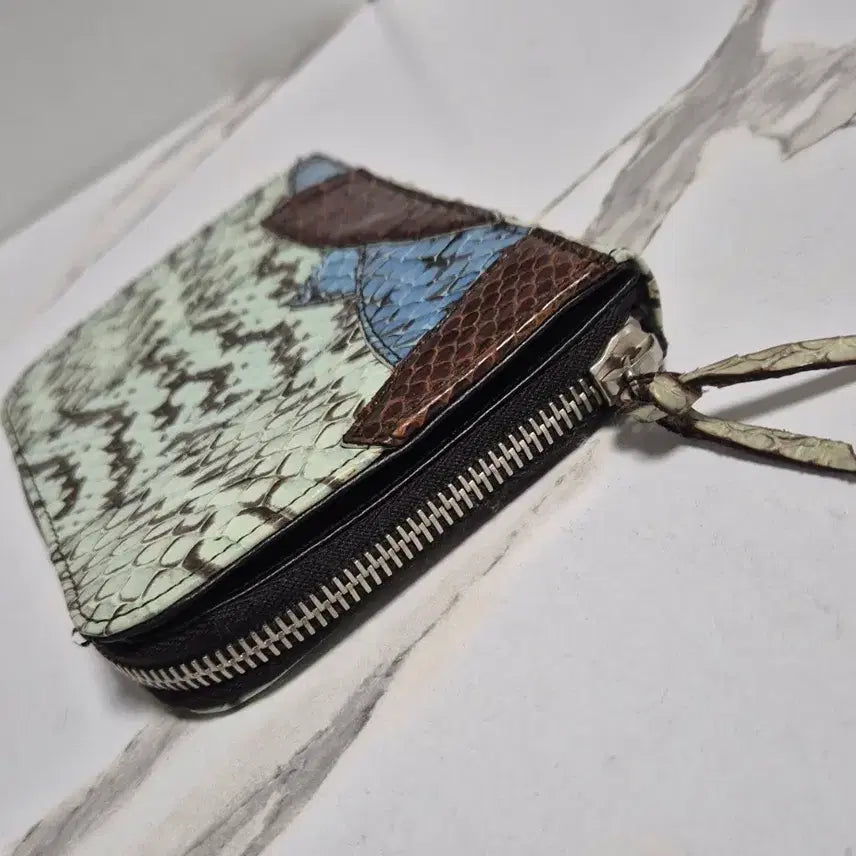 [BUNJANG] Miu Miu Snake Skin Wallet / (정품) 미우미우 뱀피 반지갑