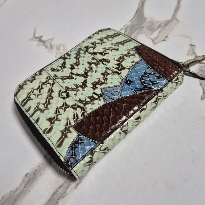 [BUNJANG] Miu Miu Snake Skin Wallet / (정품) 미우미우 뱀피 반지갑
