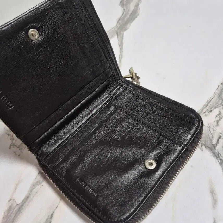 [BUNJANG] Miu Miu Snake Skin Wallet / (정품) 미우미우 뱀피 반지갑