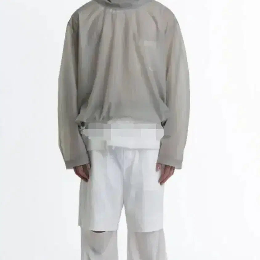 [BUNJANG] AMOMENTO Sheer Anorak / 아모멘토 시어 아노락