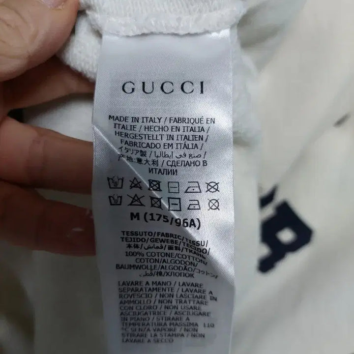 [BUNJANG] Gucci 1921 Printed Hoodie Ivory (M) / 구찌 1921 프린팅 후드티 아이보리 m 백화점판