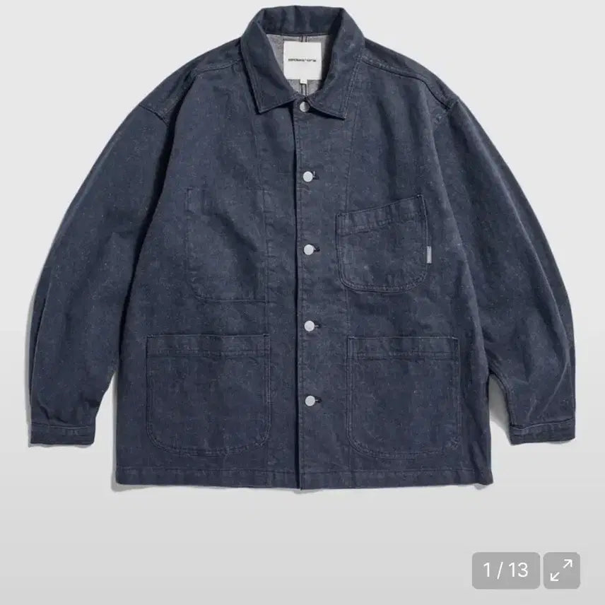 [BUNJANG] Espionage Kuroki Denim Work Jacket L / 에스피오나지 쿠로키 데님 워크자켓 L 새제품