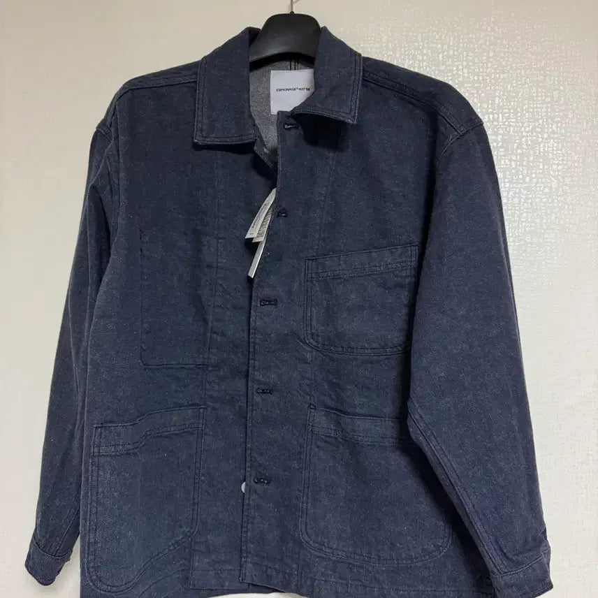 [BUNJANG] Espionage Kuroki Denim Work Jacket L / 에스피오나지 쿠로키 데님 워크자켓 L 새제품
