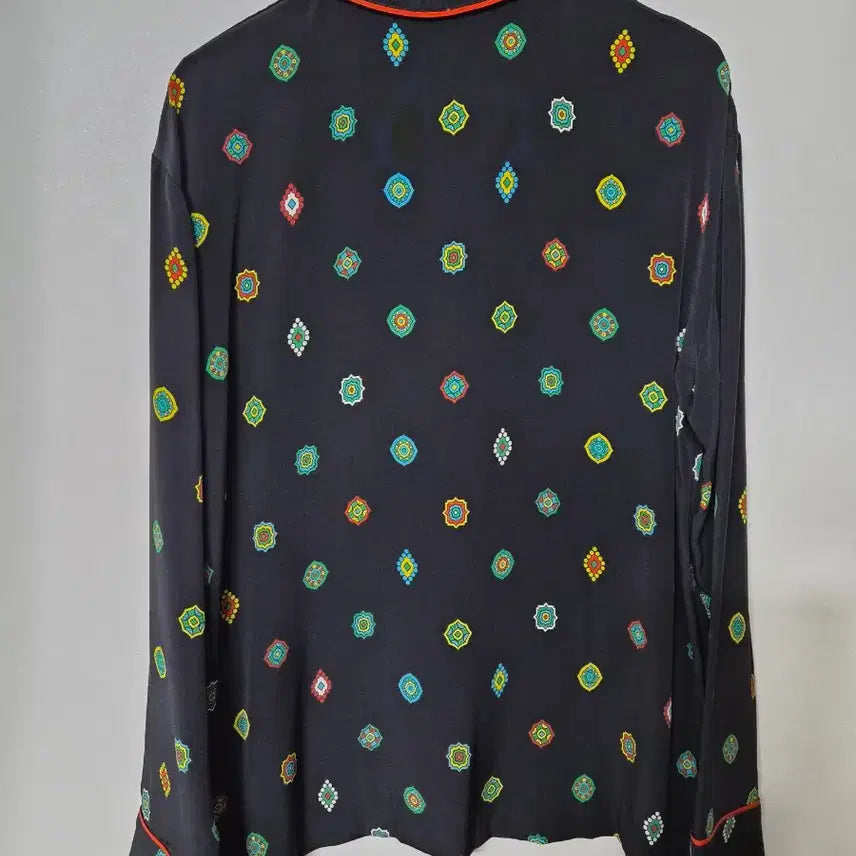[BUNJANG] KENZO x H&amp;M Silk Blouse / 겐조 KENZO x H&amp;M 콜라보 블라우