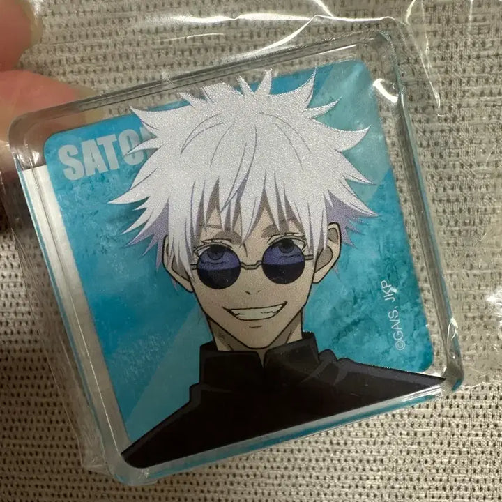 [BUNJANG] Jujutsu Kaisen Gojo Satoru Acrylic Block / 주술회전 회옥 옥절 미니 아크릴 블록 고죠 사토루 미개봉