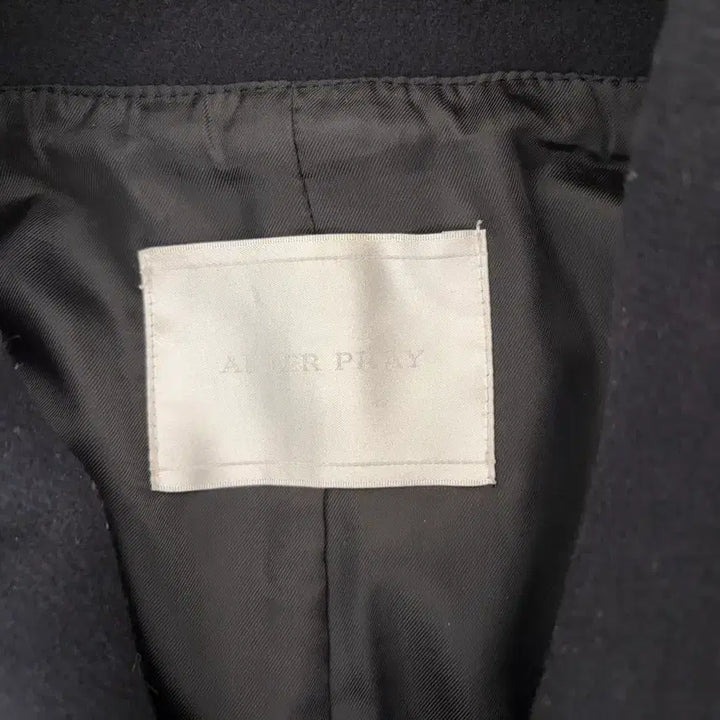 [BUNJANG] Afterpray Balmacaan Coat - Dark Navy - L Size / 애프터프레이 발마칸 코트