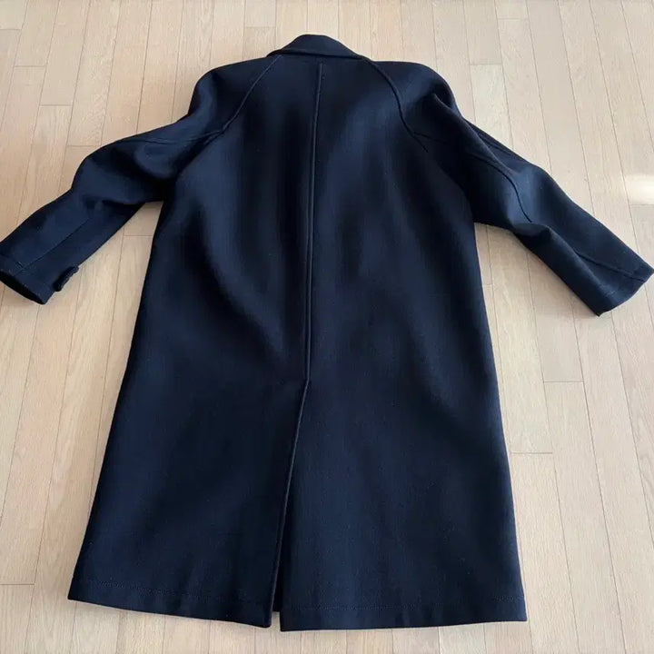 [BUNJANG] Afterpray Balmacaan Coat - Dark Navy - L Size / 애프터프레이 발마칸 코트