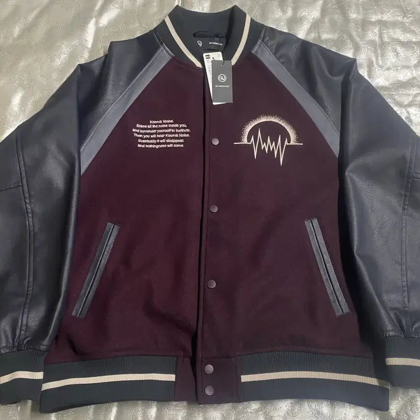 [BUNJANG] GU x Undercover 23FW Kosmik Noise Stadium Jacket (XL) - Wine / (XL)GUx언더커버 23FW 코스믹노이즈 스타디움 자켓 와인