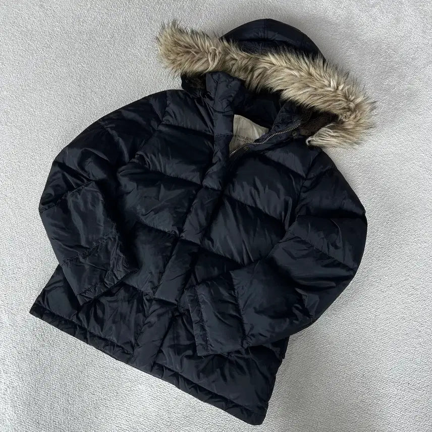 [SOLD OUT] Polo 데님앤서플라이 블랙 후드 패딩 m