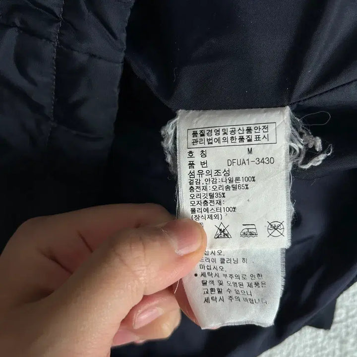 [SOLD OUT] Polo 데님앤서플라이 블랙 후드 패딩 m