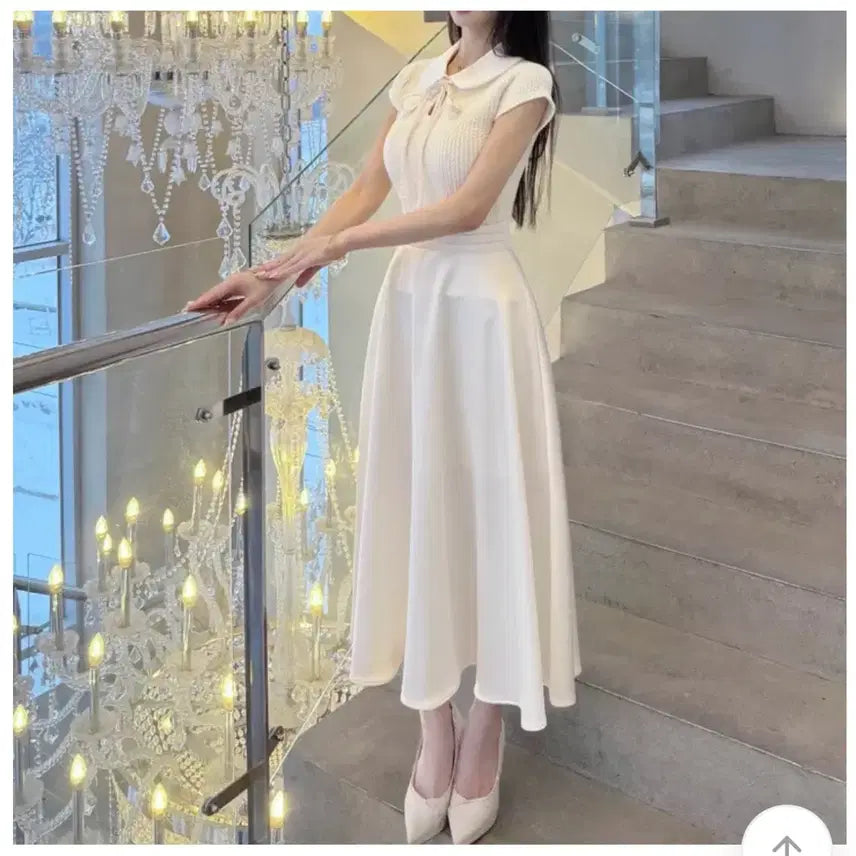 [BUNJANG] U.L. Fin Silk A-Line Long Skirt / 유엘핀 실크 A라인 롱스커트