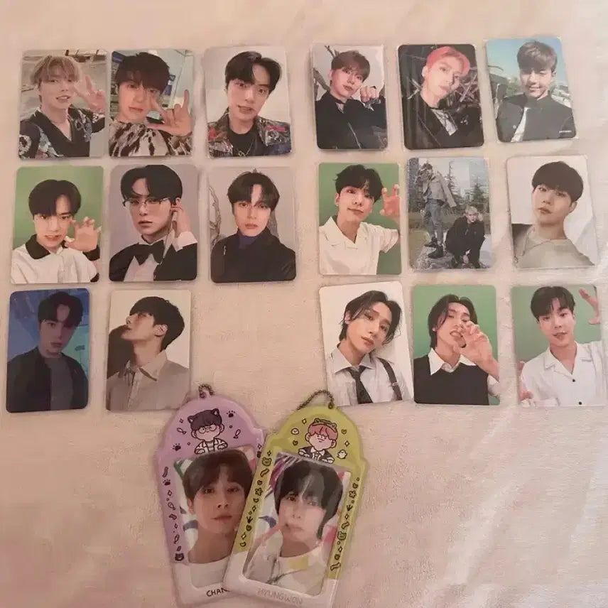 [BUNJANG] MONSTA X Photocard Bundle Set / 몬스타엑스 몬엑 포카 일괄 판매 포카홀더 포함