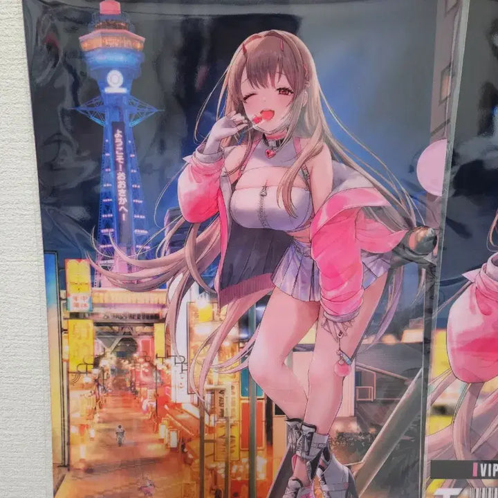 [BUNJANG] NIKKE Viper Clear File 2-Piece Set / 새상품)니케 오사카 에어리어 방위전 한정판 바이퍼 클리어파일 2종세트