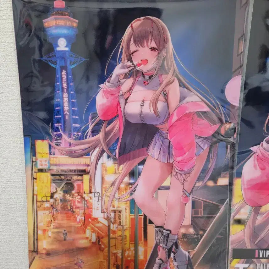 [BUNJANG] NIKKE Viper Clear File 2-Piece Set / 새상품)니케 오사카 에어리어 방위전 한정판 바이퍼 클리어파일 2종세트