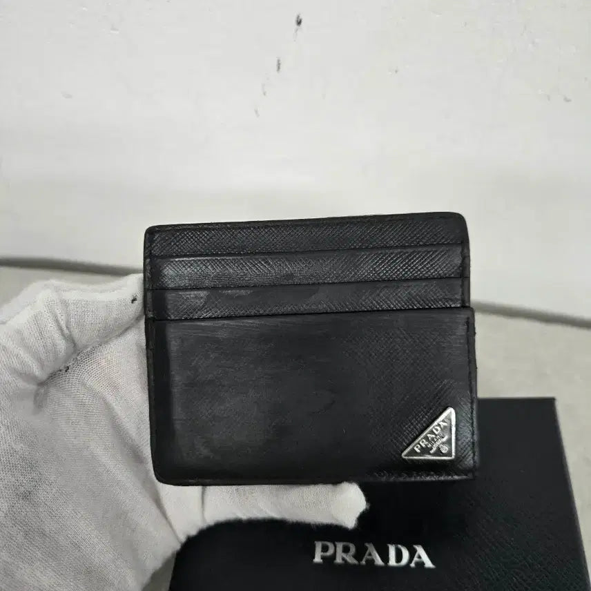 [BUNJANG] Prada Saffiano Card Holder / [정품] 프라다 사피아노 카드지갑