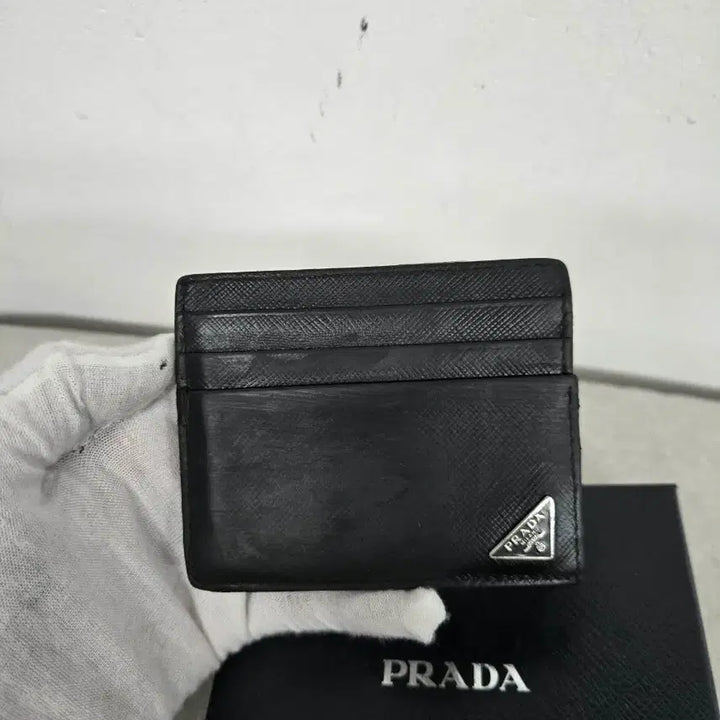 [BUNJANG] Prada Saffiano Card Holder / [정품] 프라다 사피아노 카드지갑