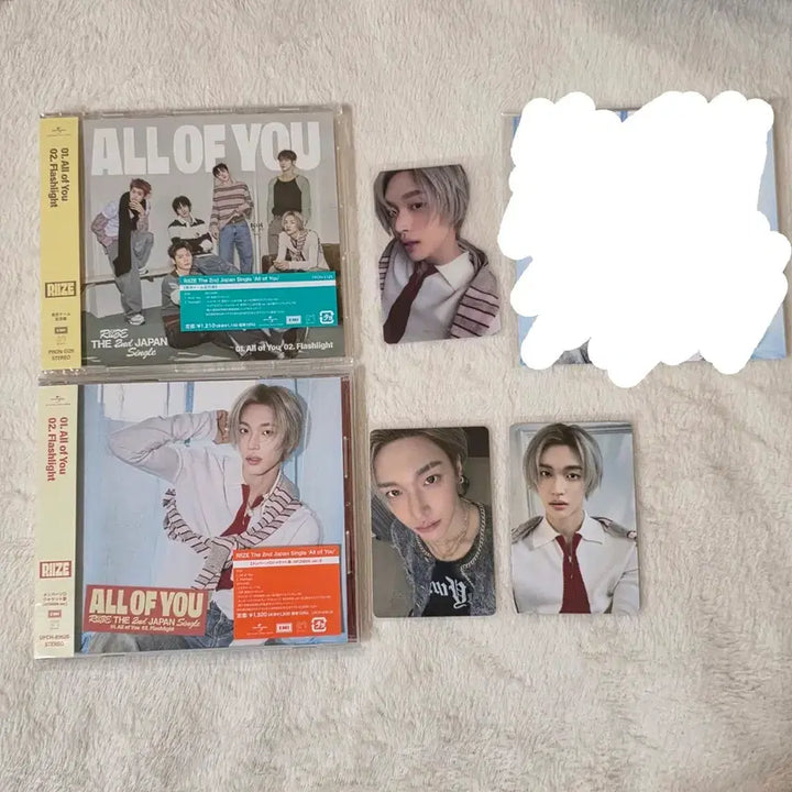 [BUNJANG] RIIZE Wonbin All of You Single Tokyo Dome Commemorative Edition + Solo Jacket Album / 포카포함)라이즈 All of you싱글 도쿄돔기념반+원빈 솔로 개인자켓반