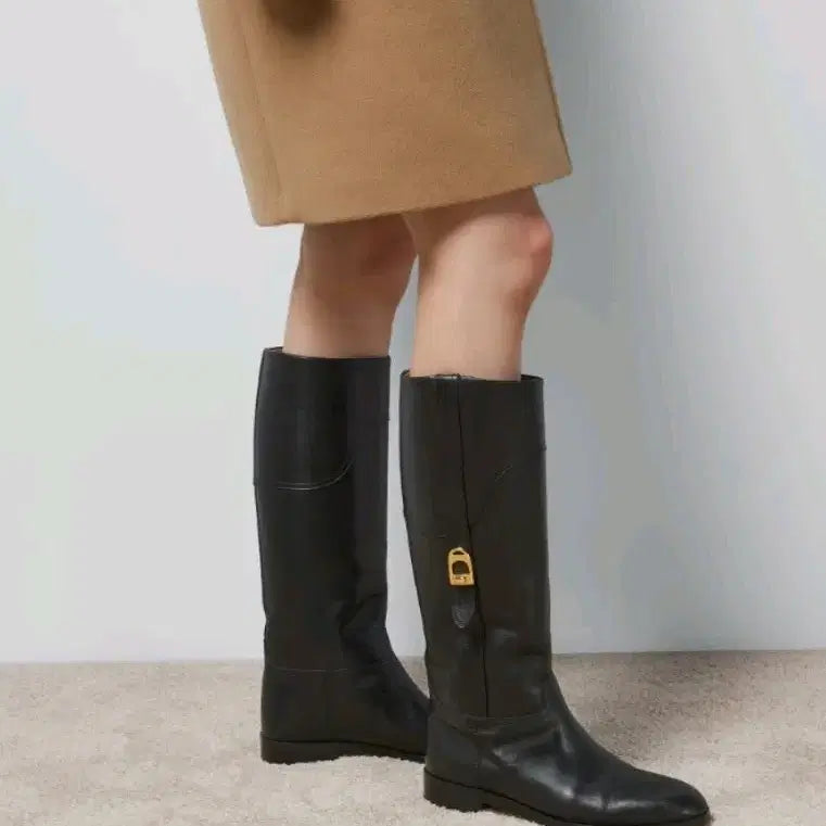 [BUNJANG] Gucci IU Black Long Boots / 구찌 아이유 블랙 롱 부츠