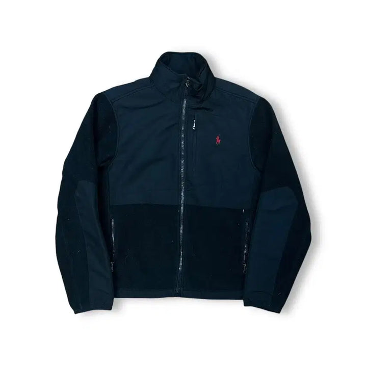 [BUNJANG] Polo Ralph Lauren Black Fleece Jacket / 폴로 랄프로렌 블랙 폴리스 자켓