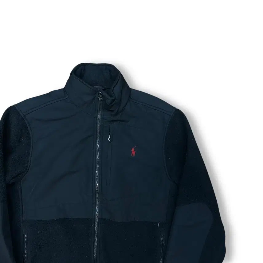 [BUNJANG] Polo Ralph Lauren Black Fleece Jacket / 폴로 랄프로렌 블랙 폴리스 자켓
