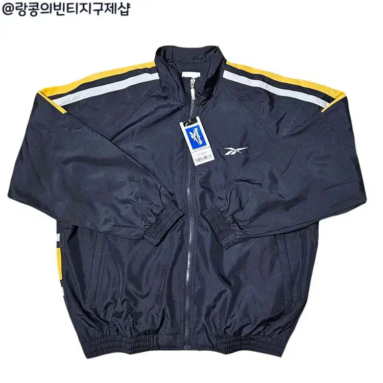 [BUNJANG] Reebok Vintage Windbreaker Jacket / 리복 올드스쿨 빈티지 바람막이 자켓