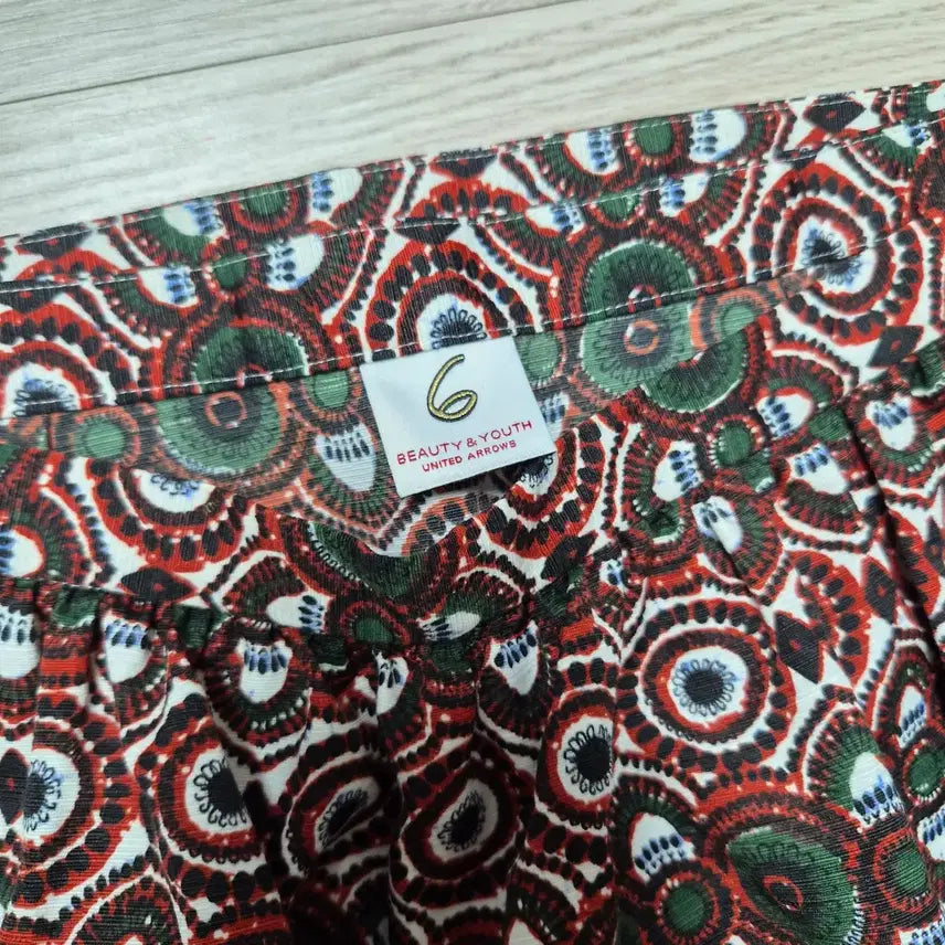 [BUNJANG] 6ruco Pattern Long Skirt / 6루코 패턴 롱 스커트