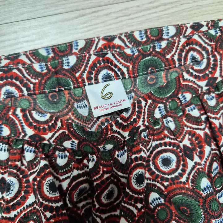 [BUNJANG] 6ruco Pattern Long Skirt / 6루코 패턴 롱 스커트