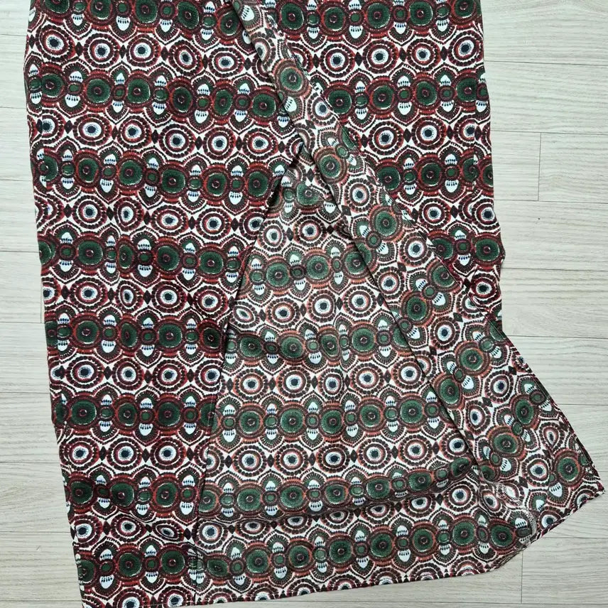 [BUNJANG] 6ruco Pattern Long Skirt / 6루코 패턴 롱 스커트
