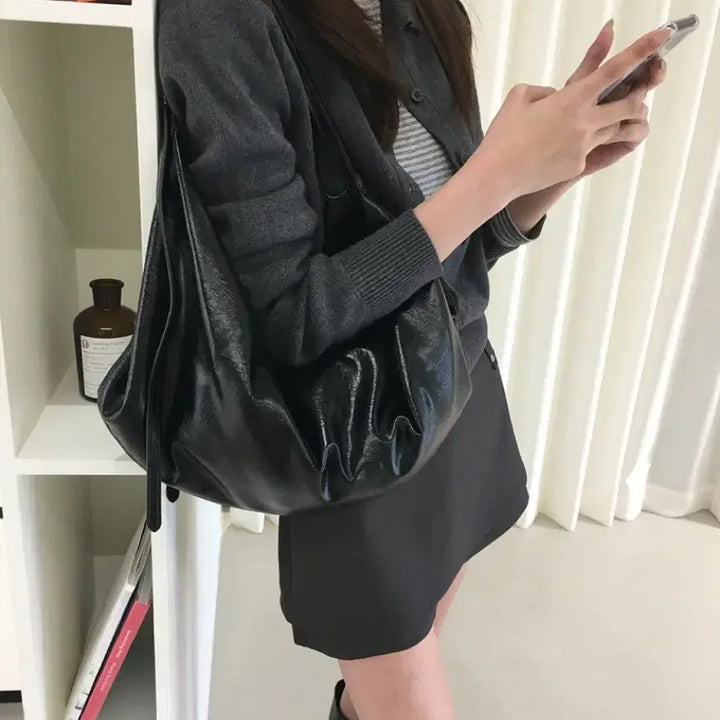 [BUNJANG] Shoulder Bag Black / 숄더백 새상품 블랙