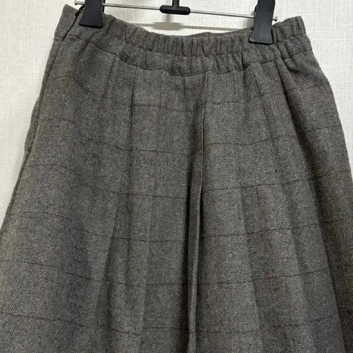 [BUNJANG] Gray Check Pleated Tennis Skirt / 5/8까지 그레이 체크 테니스 플리츠 스커트