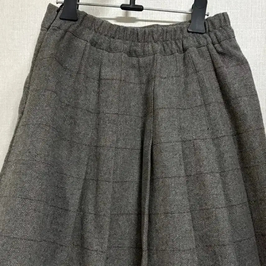 [BUNJANG] Gray Check Pleated Tennis Skirt / 5/8까지 그레이 체크 테니스 플리츠 스커트