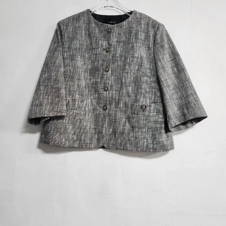 [BUNJANG] LATT 2023 Italian Fabric Crop Jacket (Size 66) / LATT한섬2023이태리원단 크롭자켓66넉넉핏5월~7월