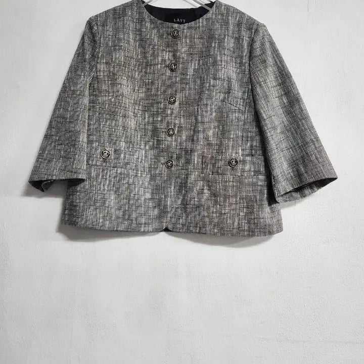 [BUNJANG] LATT 2023 Italian Fabric Crop Jacket (Size 66) / LATT한섬2023이태리원단 크롭자켓66넉넉핏5월~7월