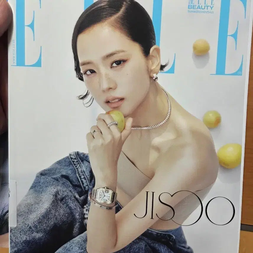 [BUNJANG] ELLE JISOO July 2025 Magazine / 엘르 ELLE 2025.7월호 블랙핑크 지수 JISOO 화보 잡지