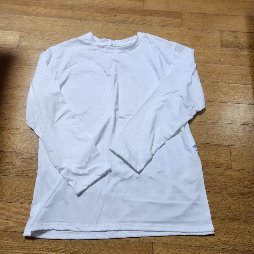 [BUNJANG] ARLE&amp;CO White Long Sleeve T-shirt XL / ARLE&amp;CO 흰색 긴팔 티셔츠 XL  77~88