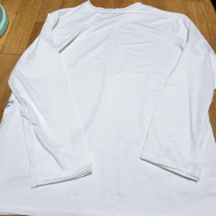 [BUNJANG] ARLE&amp;CO White Long Sleeve T-shirt XL / ARLE&amp;CO 흰색 긴팔 티셔츠 XL  77~88
