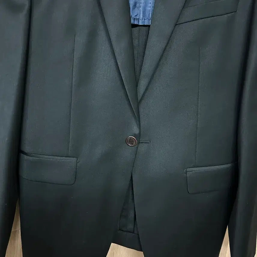 [BUNJANG] BASSO Homme Slim Fit Suit (Black, 100) / BASSO homme 남성 슬림핏 정장 100