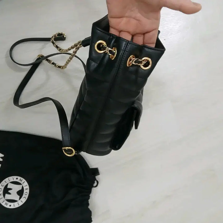 [BUNJANG] Metro City Leather Quilted Backpack / 메트로시티 소가죽퀼팅 백팩  정품