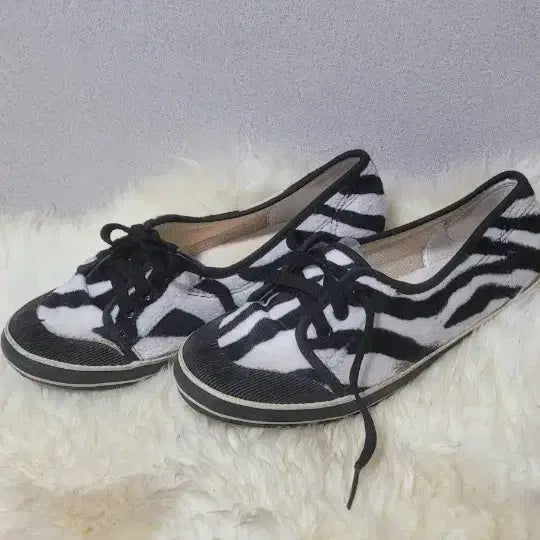 [BUNJANG] Only Star Zebra Print Sneakers / Only Star 얼룩말 무늬 운동화230 235 240 개당