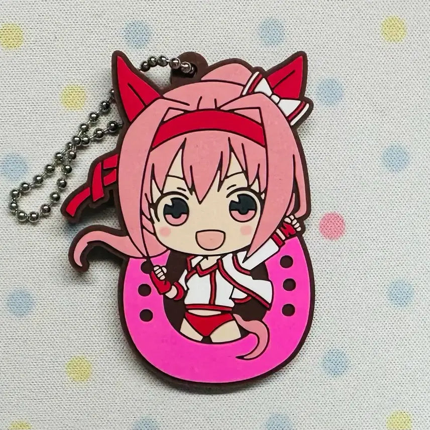 [BUNJANG] Uma Musume Haru Urara Rubber Strap / 우마무스메 하루우라라 러버스트랩