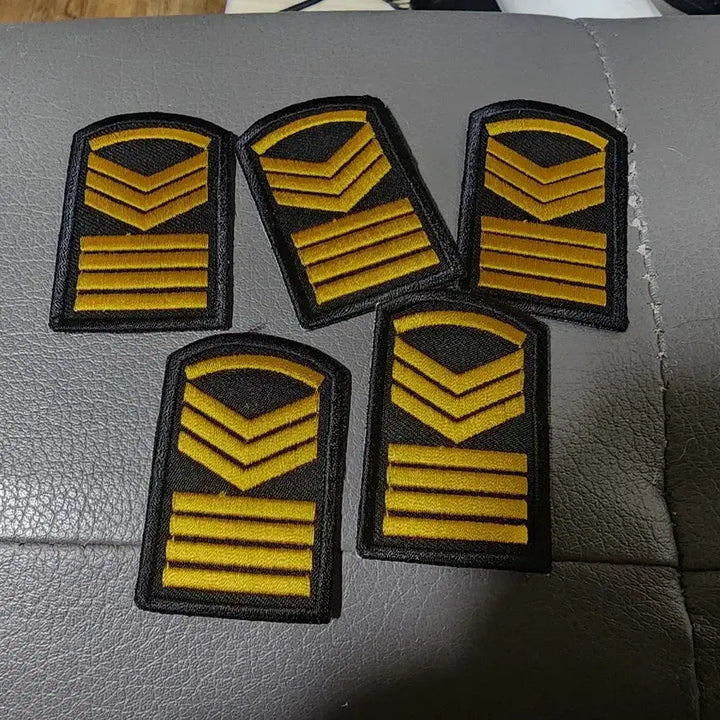 [BUNJANG] Old Korean Navy/Marine Corps Master Sergeant Rank Insignia / 개별)구형 해군, 해병대 일등상사 계급장
