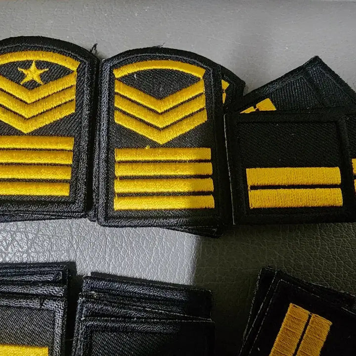 [BUNJANG] Old Korean Navy/Marine Corps Master Sergeant Rank Insignia / 개별)구형 해군, 해병대 일등상사 계급장