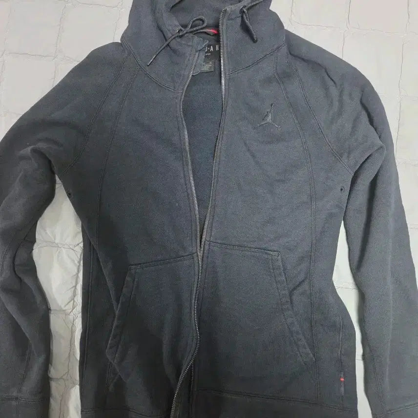 [BUNJANG] Jordan Hooded Zip-up Jacket (Black) - Size M / 조던 후드집업 m