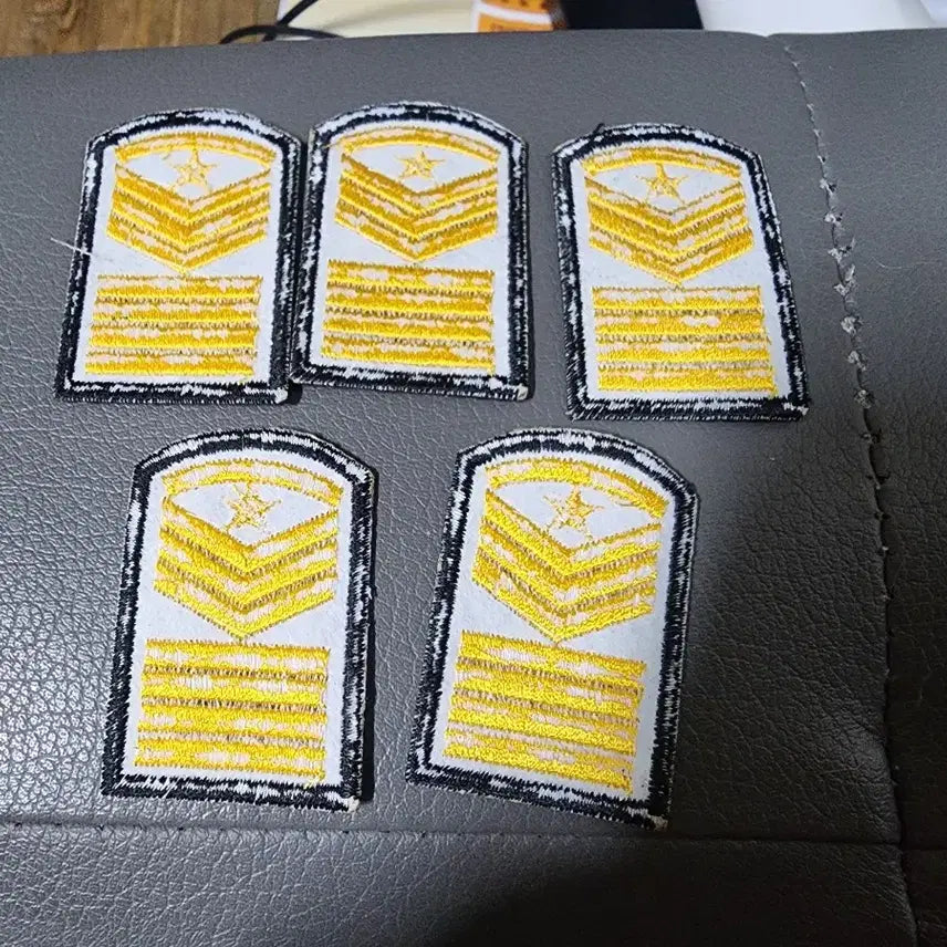 [BUNJANG] Korean Navy/Marine Corps Master Sergeant Rank Insignia / 개별)구형 해군, 해병대 주임상사 계급장