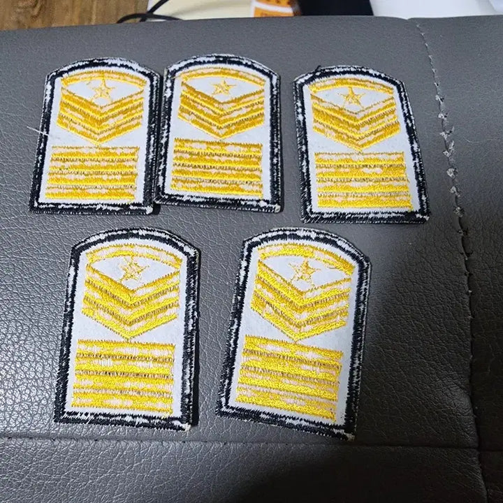 [BUNJANG] Korean Navy/Marine Corps Master Sergeant Rank Insignia / 개별)구형 해군, 해병대 주임상사 계급장