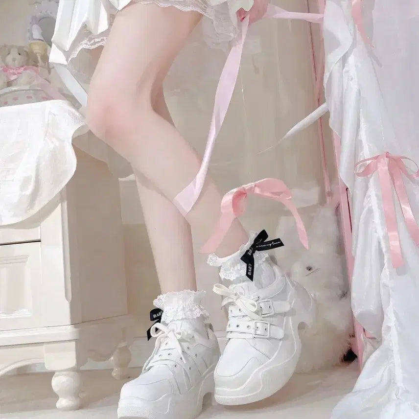 [BUNJANG] GURGUR Leather Platform Shoes / GURGUR지뢰계 서브컬쳐 전가죽 스타일리시 플랫폼 슈즈(3컬러)