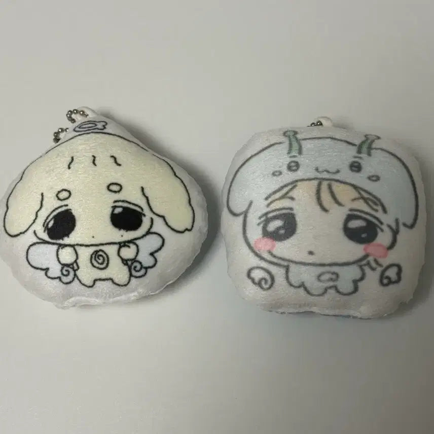 [BUNJANG] BOYNEXTDOOR Leehan &amp; Jaehyun Cushion Keyring / 보넥도 이한 눔님, 해파리님 쿠션키링(개봉)